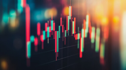 Abstract business  and charts and graphs with statistics to innovative analyze business potential and forecast future development of companies growth.