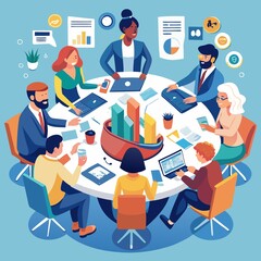 social network concept