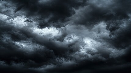 Obraz premium Dramatic Storm Clouds Gathering in the Sky