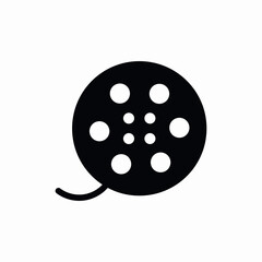 film roll icon sign vector