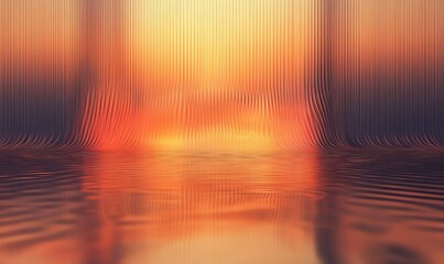 Smooth wall with a gradient representing sound waves, ideal for music or audio-related content