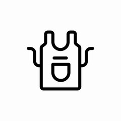 aprok cook icon sign vector