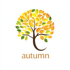 Obraz premium color logo of autumn