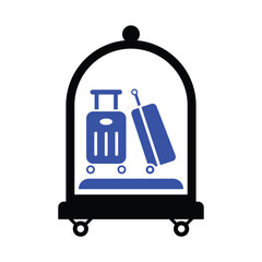 Hotel Trolley Icon