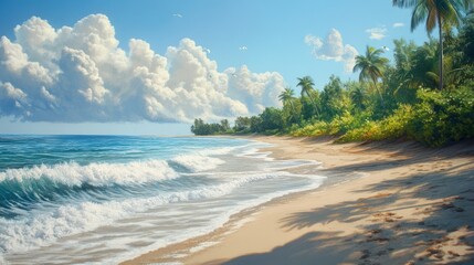 Serene Beach Vacation