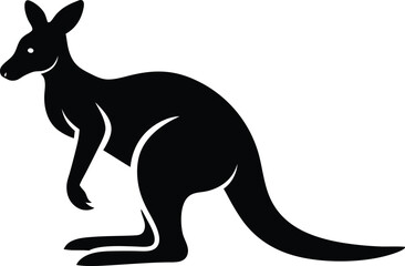 kangaroo illustration vector 