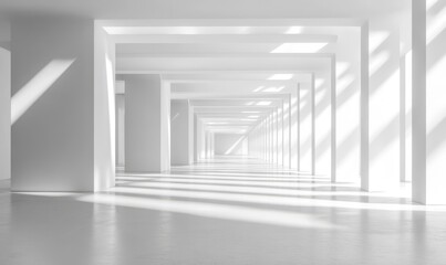 Obraz premium White Interior Background