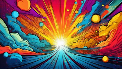 Obraz premium background with stars