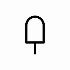 ice lolly icon sign vector