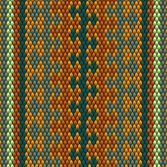  Folk ornament, national pattern, ethnic embroidery, ornamental texture, traditional geometric motives of the tribes of the African continent.