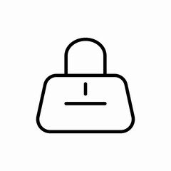 simple shopping bag icon sign vector