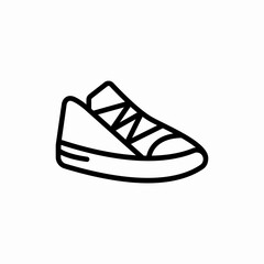 sports shoes icon sign vector