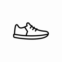 running shoe icon sign vector