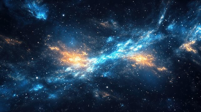 background with stars