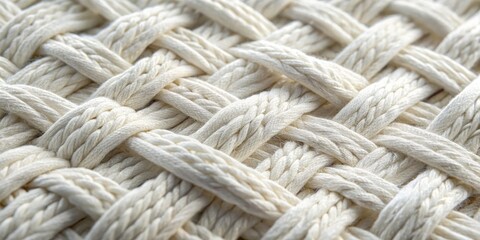 Woven Cotton Fabric Texture Close-up, Cotton, Fabric, Texture