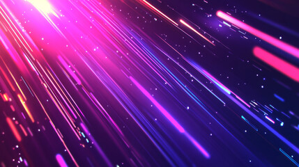 A futuristic design with glowing points and lines connecting them. Perfect for making eye-catching ads and posts.