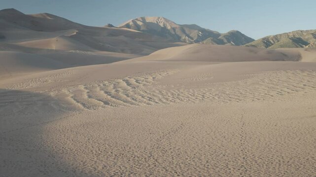 Great Sand Dunes National Park and Preserve is in southern Colorado USA. It&rsquo;s known for huge dunes