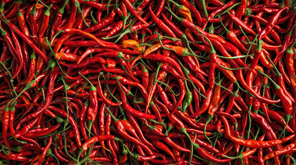 a background patterns of chili peppers