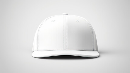 Snapback Mockup, high-end and customizable with realistic high-resolution rendering, ideal for branding, fashion design, and streetwear presentations, AI Generative