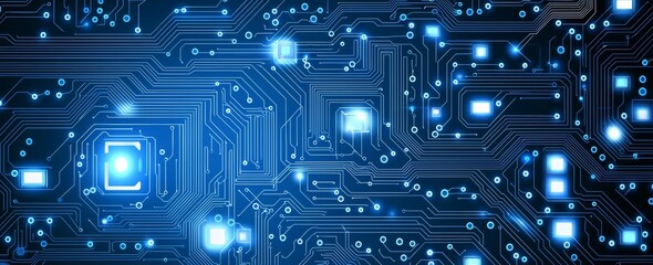 Background of abstract technology. Interface of future technology