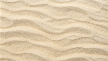 Close-up view of textured sand with gentle ripples, showcasing the intricate patterns formed by natural elements.