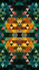 triangular motif. triangle pattern. tribal motif. triangle background