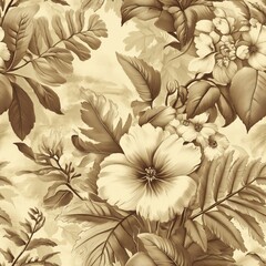 A Beautiful Collection of Vintage Botanical Illustrations Featuring Intricate Leaf Designs for Use in Nature-themed Projects and Design Work