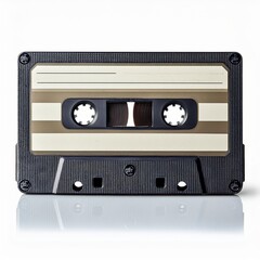 Obraz premium vintage audio cassette tape isolated on white