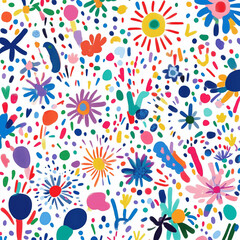 colorful Celebration Pattern Images illustrations