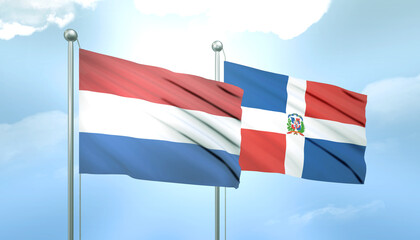 Netherlands and Dominic Flag Together A Concept of Relations