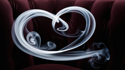 Smoke in black background for your Design.