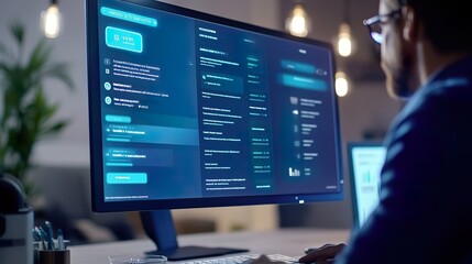 A close-up view of a computer screen featuring a SaaS customer service chat interface with live support.