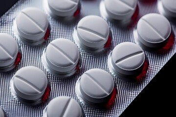 Realistic medical pillows mockup shown on a neutral backdrop, suitable for product presentations, healthcare advertising, and medical equipment visuals.