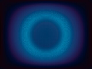 Digital engineering: mesmerizing blue light circles pulsate against a dark background, creating a hypnotic and ethereal atmosphere.