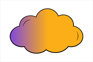 Cloud computing icon