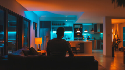Smart homes use the internet to connect and control devices like lights, appliances, and security systems. This lets you manage your home from anywhere.