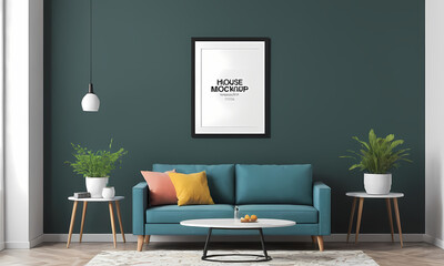 grey wall of a modern interior Generated AI 