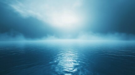 Fototapeta premium Misty Ocean Horizon