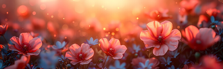 Fototapeta premium red background Generated AI 