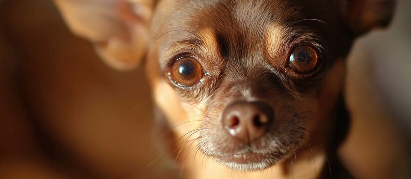 Brown Dog Beautiful Chihuahua Small Dog