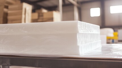 Production of Styrofoam Industrial Methods for Creating Versatile Insulating Sheets