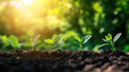Fototapeta premium Sustainable Business Practices Strategies for Growth with a Focus on Environmental Conservation