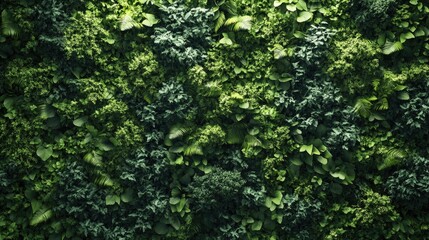 Contemporary green 3D abstract backdrop featuring a lush tree wall promoting a clean and natural aesthetic for eco friendly design