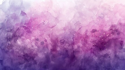 Fototapeta premium Soft and dreamy watercolor texture in shades of lavender and pink, perfect for romantic themes