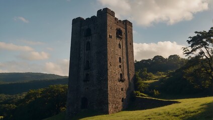 Explore the secrets hidden within the old archer tower walls