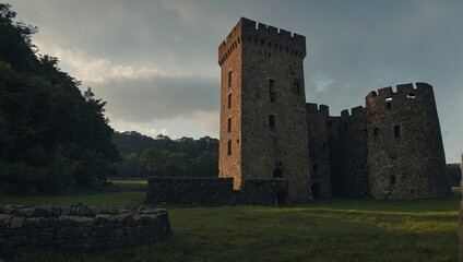 Locals recount stories near the historic archer tower