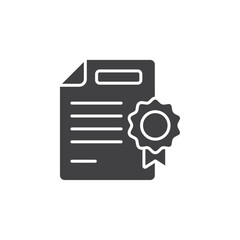 certificate icon Group symbol or sign vector