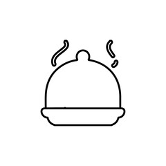 cloche icon Group symbol or sign vector