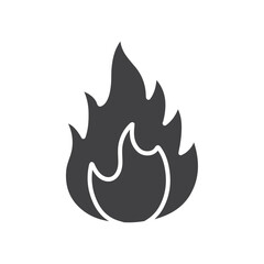 fire icon Group symbol or sign vector