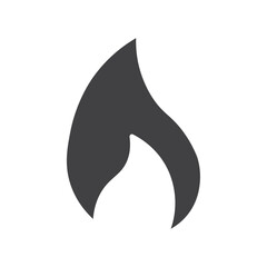 fire icon Group symbol or sign vector